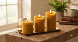 beeswax-pillar-candles-burning-time
