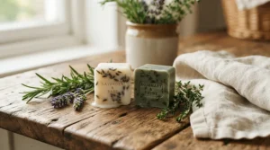 Detailed fragrance note breakdown showing fresh wax melts vs clean cotton wax melts
